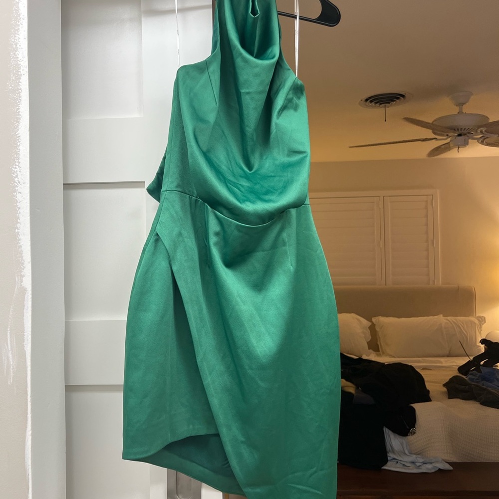 Elliat Camo Dress in Green